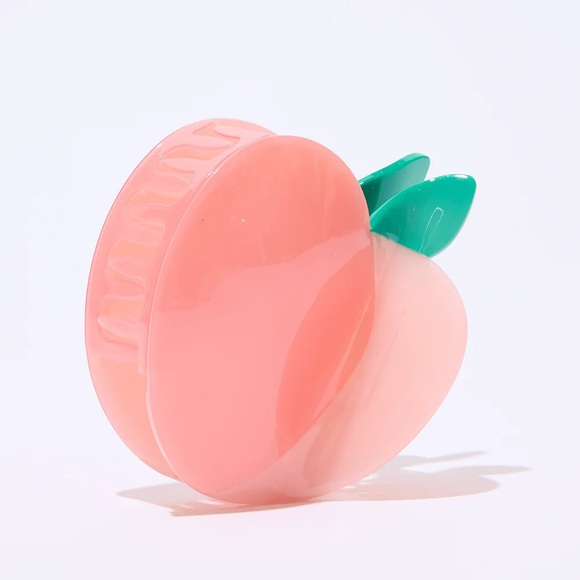 Accessories - Fruit Basket Peach Claw Clip